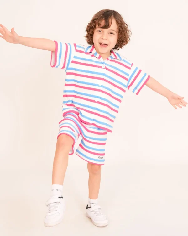 Enterizo rayas delgadas